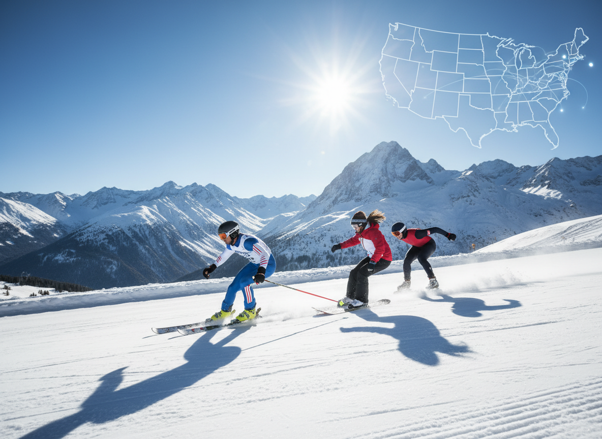 Analysis Reveals Top States Producing Athletes for Team USA at Milan Cortina Winter Games