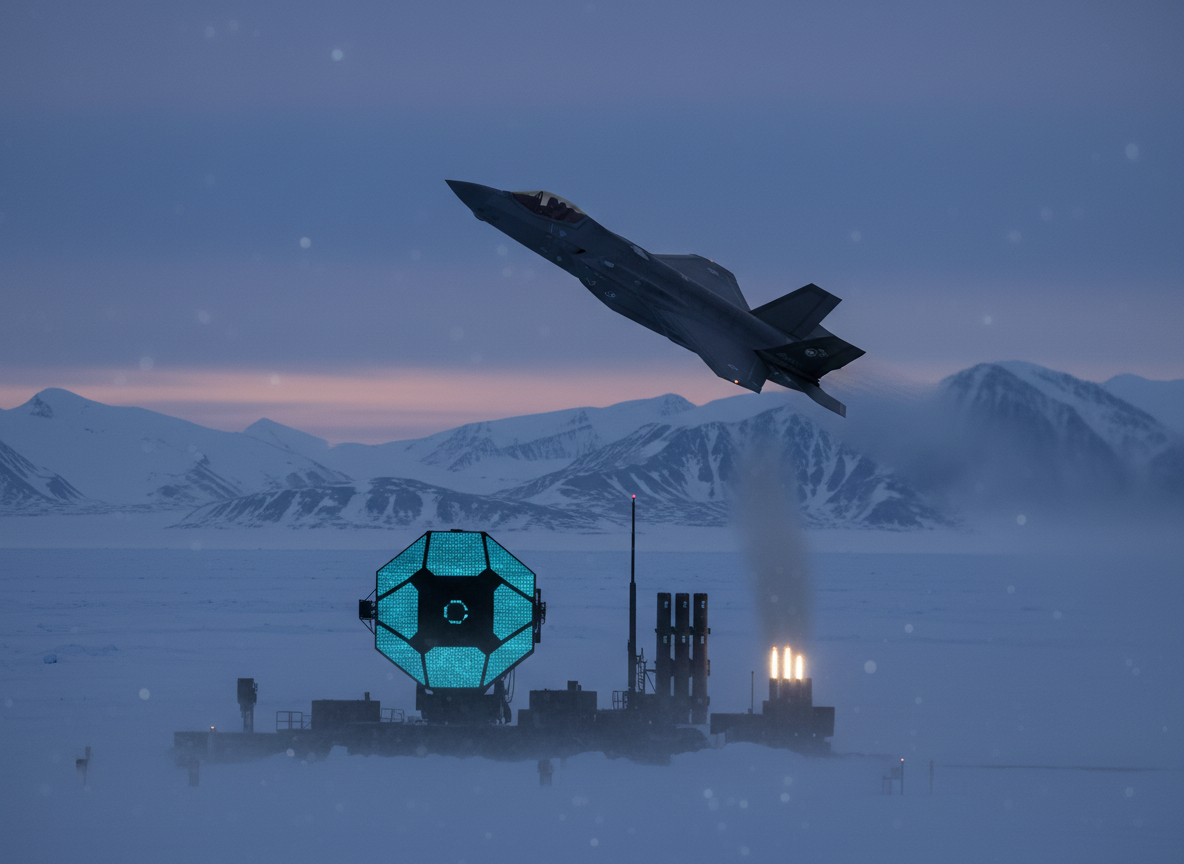 Arctic Defense Strategy Links Fighter Jet Debate to Missile Shield Ambitions