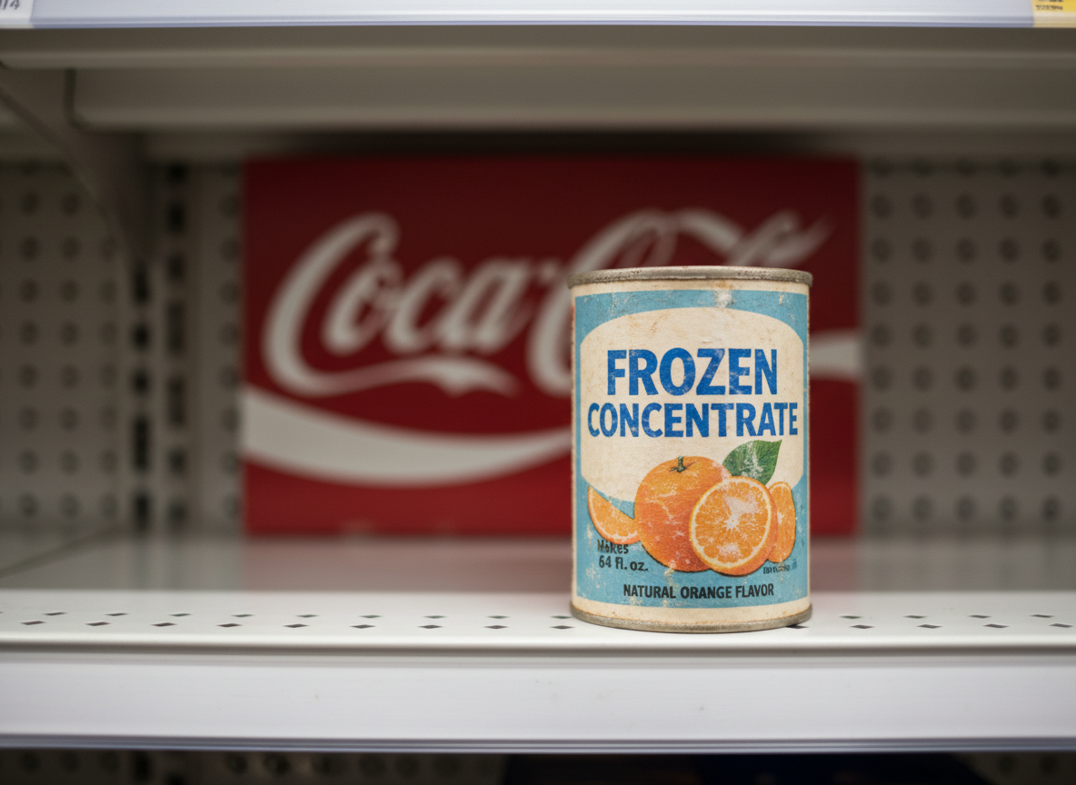 Coca,Cola Discontinues Frozen Concentrate Line as Shifts in Consumer Taste End Era