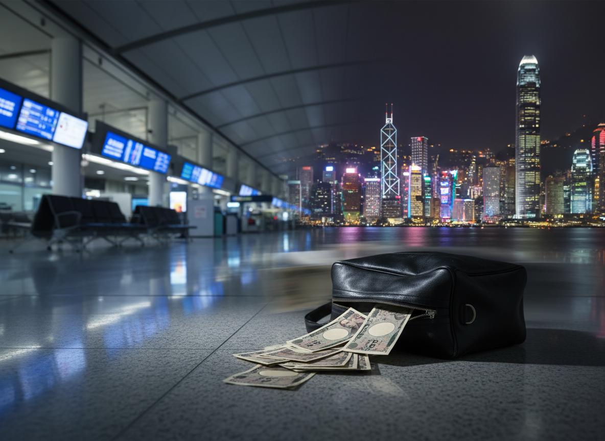 Cross,Border Heist Targets Japanese Courier at Haneda Airport Before Hong Kong Robbery