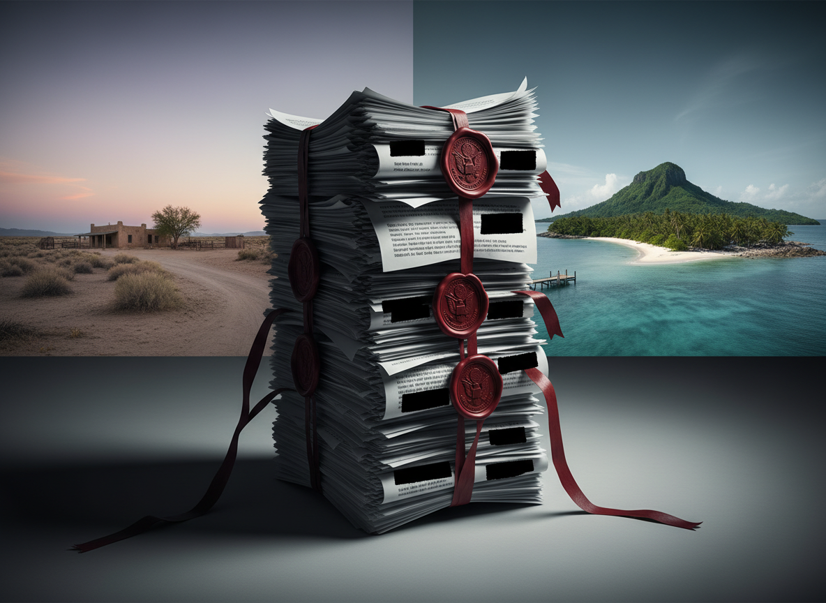 Department of Justice Files Place New Zealand Couple at Two Notorious Epstein Properties