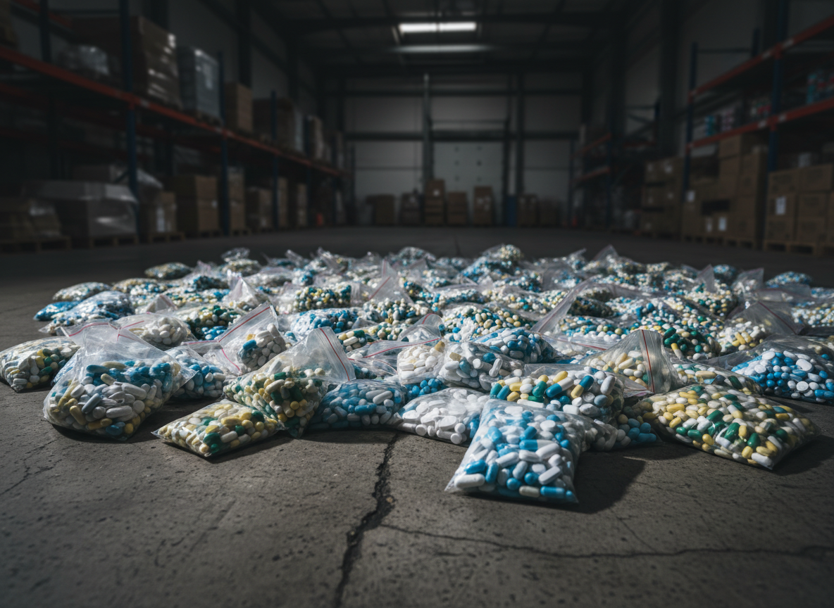 Dublin Commercial Raid Yields €3.4 Million in Illicit Benzodiazepines