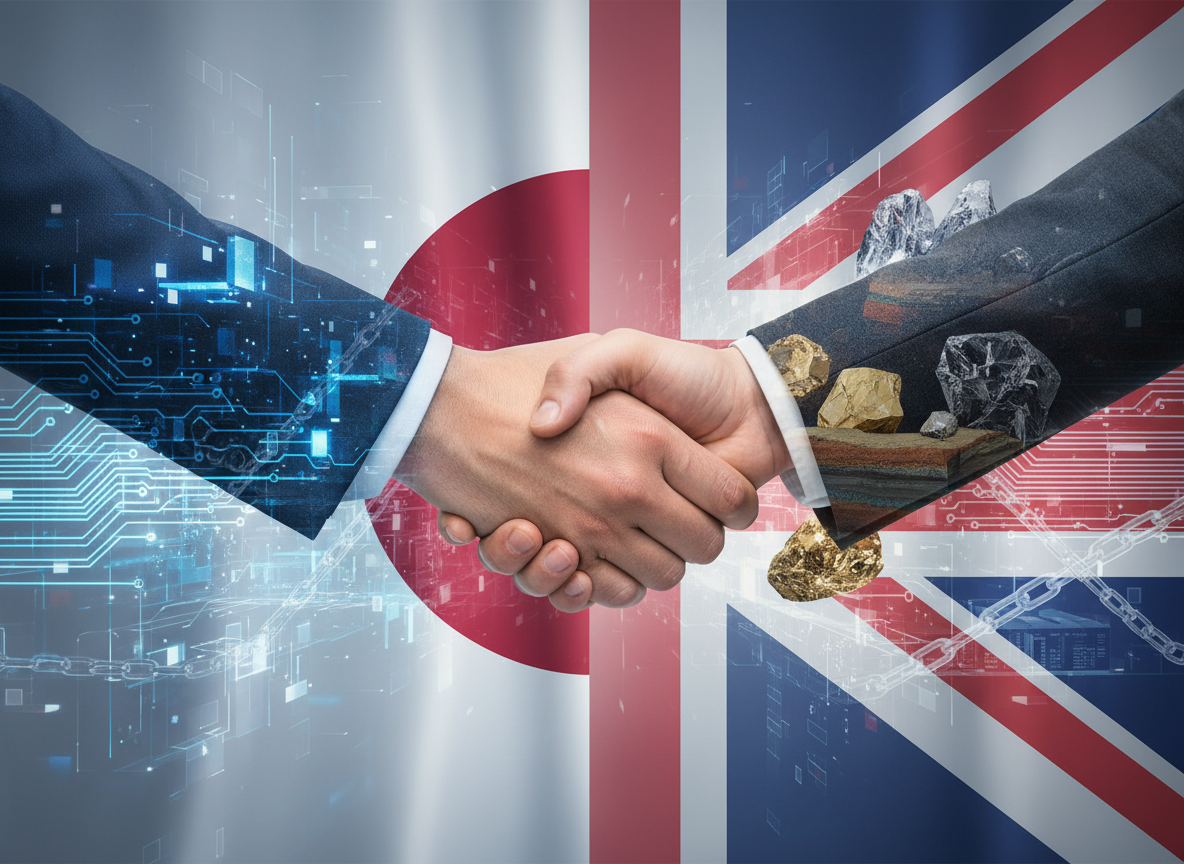 Japan and UK Formalize Strategic Pact Securing Cyber Infrastructure and Mineral Supplies