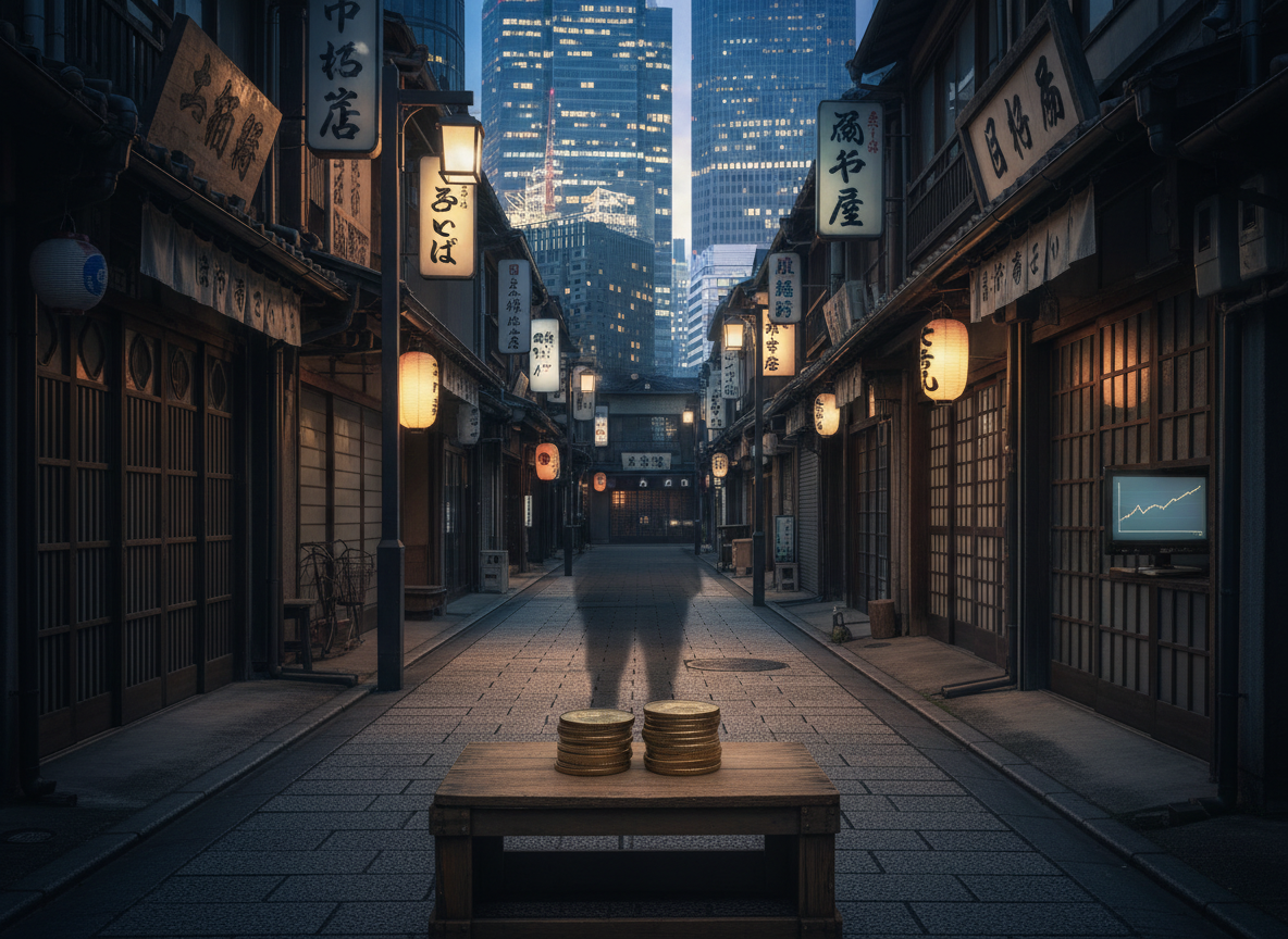 Japan's Economic Recovery Stalls as Small Firms Fail to Match Major Wage Hikes