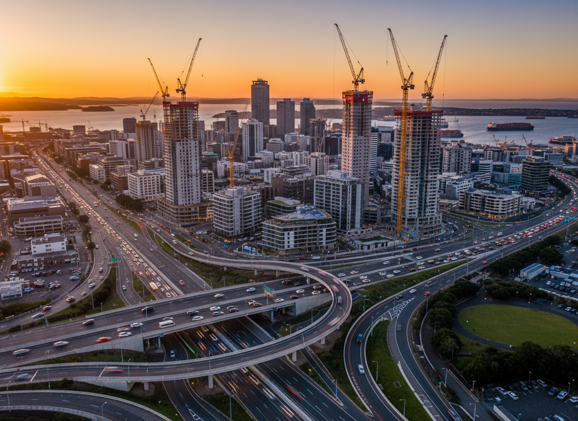 Major Infrastructure Push Transforms Auckland with Six Key Construction Milestones in 2026