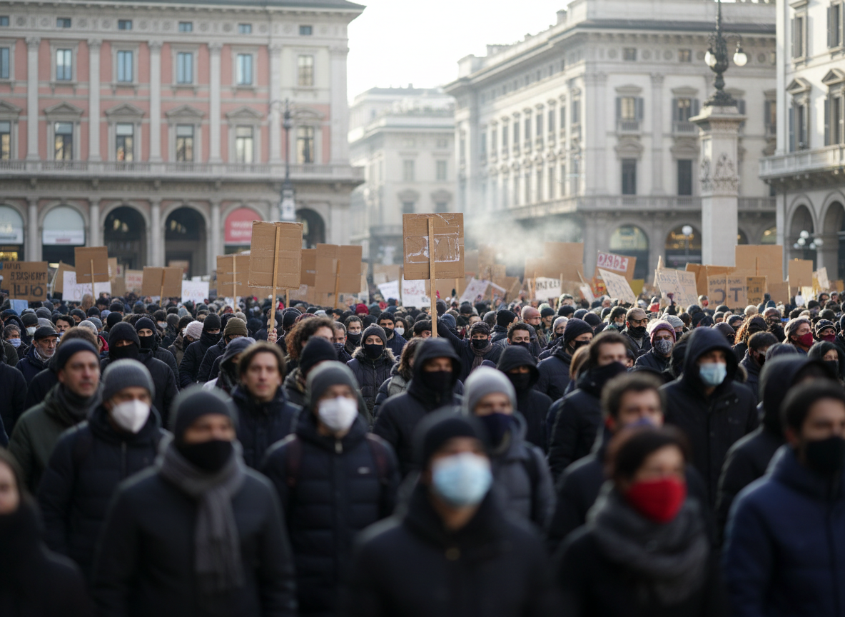 Milan Protests Erupt Over US Plan to Deploy ICE Agents for Winter Olympics Security