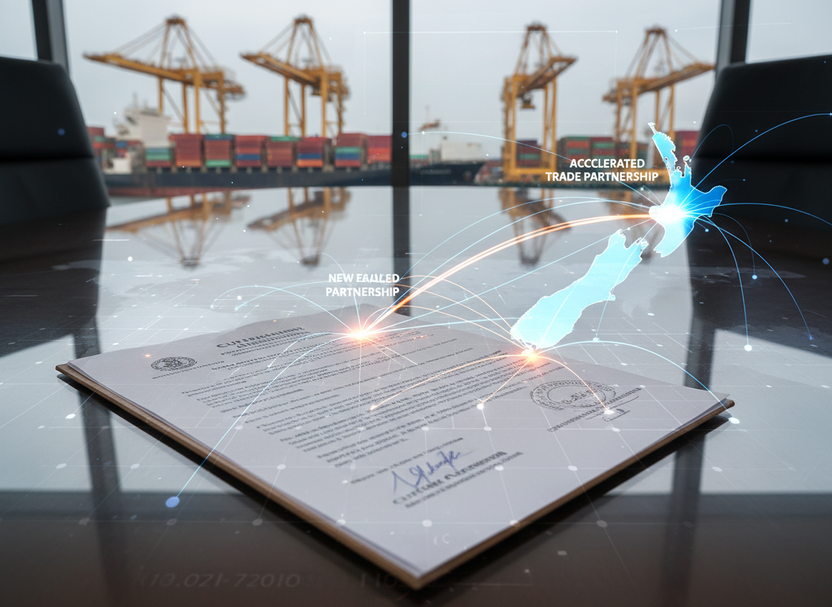 New Zealand Signs Strategic Customs Pact with Saudi Arabia to Accelerate Trade Flows