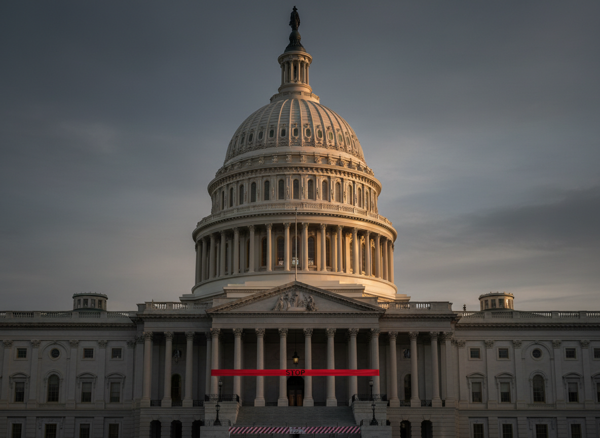 Partial Shutdown Triggered as House Recess Delays Senate Funding Package